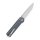 QSP Knife LARK Folder Black G10 14C28N