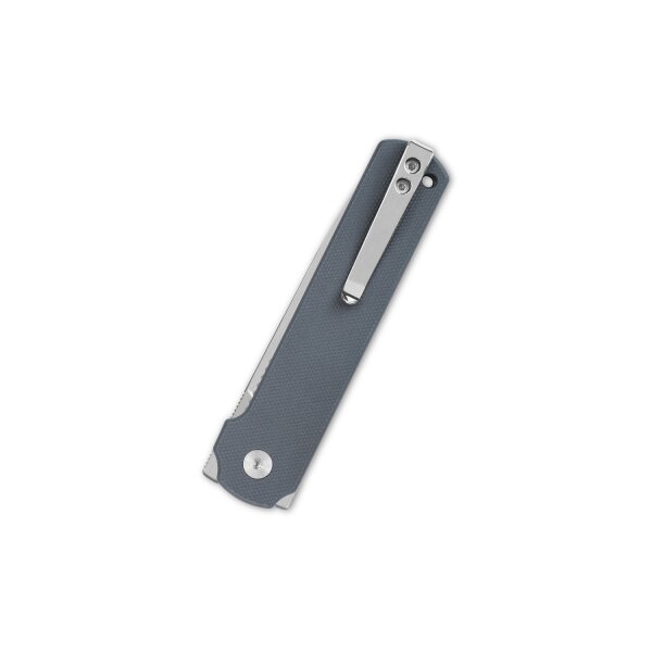 QSP Knife LARK Folder Grey G10 14C28N