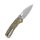QSP Knife Hornbill Golden Carbon S35VN Folder