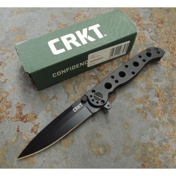 CRKT Messer M16-01 Black 8Cr13MoV Stahl 01CR1601KS