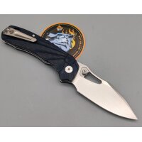 QSP Knife Hornbill Blue Carbon S35VN Folder