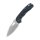 QSP Knife Hornbill Blue Carbon S35VN Folder