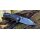 QSP Knife Kestrel Folder 14C28N Dark Brown Micarta