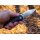 QSP Knife Kestrel Folder 14C28N Dark Brown Micarta
