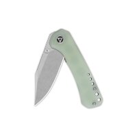 QSP Knife Kestrel Folder 14C28N Jade G10