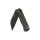 QSP Knife Swordfish Green Micarta Button Lock Blackwash