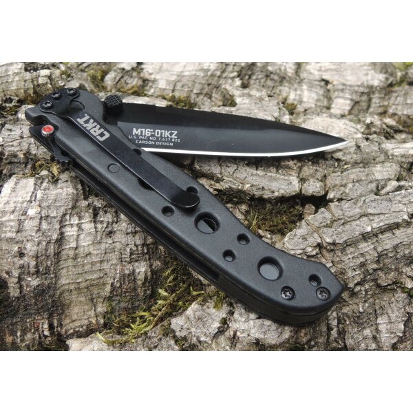 CRKT M16-01 ZYTEL BLACK Messer 8Cr15MoV Stahl 01CR1601KZ