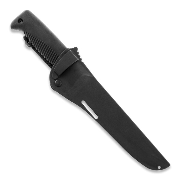 Peltonen Knives Sissipuukko M95 Ranger Knife Bushcraft Kunststoffscheide Black