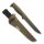 Peltonen Knives Sissipuukko M95 Ranger Knife Cerakote Kunststoffscheide Coyote