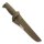 Peltonen Knives Sissipuukko M95 Ranger Knife Cerakote Kunststoffscheide Coyote