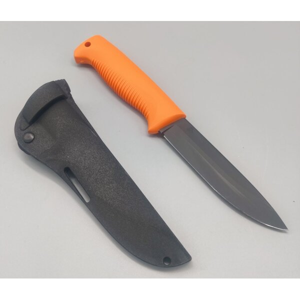 Peltonen Knives Puukko M07 Ranger Bushcraft Kunststoffscheide Orange