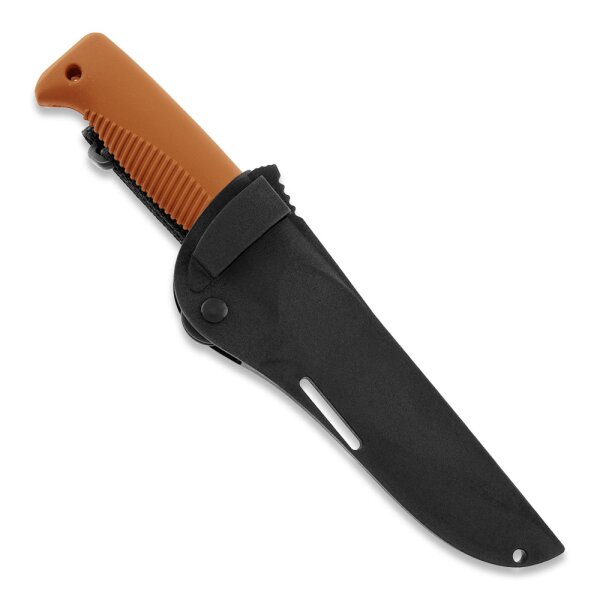 Peltonen Knives Puukko M07 Ranger Bushcraft Kunststoffscheide Orange