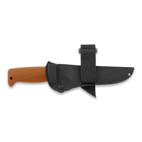 Peltonen Knives Puukko M07 Ranger Bushcraft Kunststoffscheide Orange