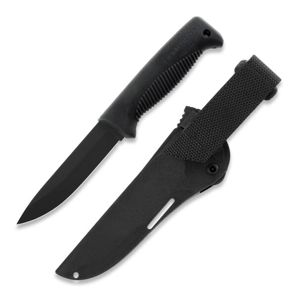 Peltonen Knives Puukko M07 Ranger Bushcraft Cerakote Kunststoffscheide Black
