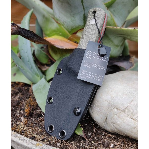 Joker Erizo TS1 Jagdmesser N695 Stahl Green Canvas inkl. Kydexscheide