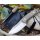 Joker Erizo TS1 Jagdmesser N695 Stahl Green Canvas Lederscheide Feuerstahl