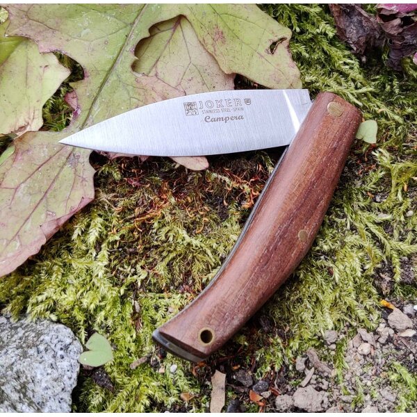 Joker Campera Slipjoint 4116 Stahl Walnussholz 70 mm Klinge