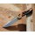 SRM Knives 9225-GJ D2 G10 Ambi Lock Orange
