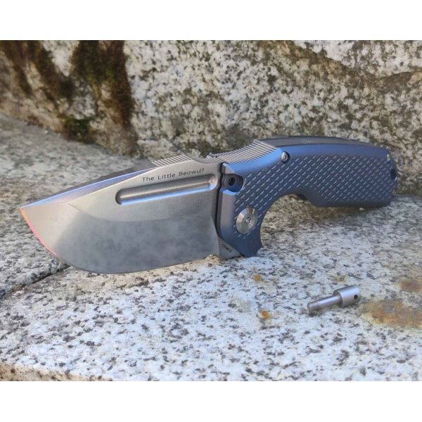 Midgards Messer Little Beowulf CPM-D2 Stahl Titangriff