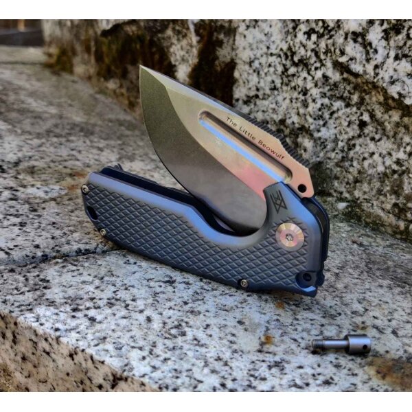 Midgards Messer Little Beowulf CPM-D2 Stahl Titangriff
