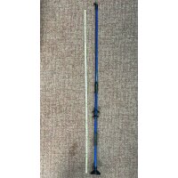 Blowtech Blasrohr 103 cm mit 10 Pfeilen aus Aluminium Blau