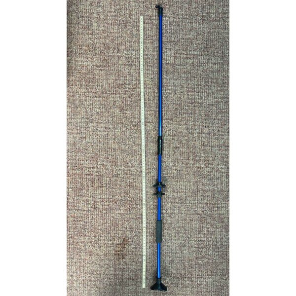 Blowtech Blasrohr 144 cm mit 10 Pfeilen aus Aluminium Blau