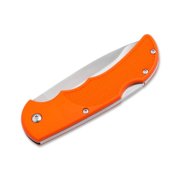 Böker Magnum HL Single Pocket Knife Orange 440C Stahl Hunting Line 01RY805