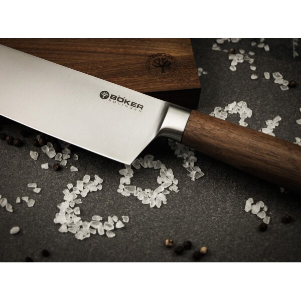 Böker Solingen Core Chefmesser Klein Walnussholz 130720