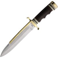 Rough Ryder Bowie Stacked Leather Jagdmesser