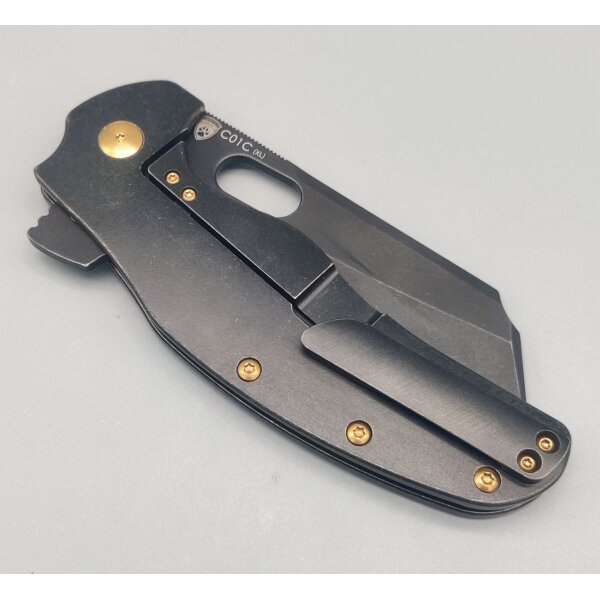 Kizer C01C XL Sheepdog Knives S35VN Stahl Titangriff