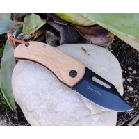 Albainox Stiple Black Blade Slipjoint mit Lederriemen...