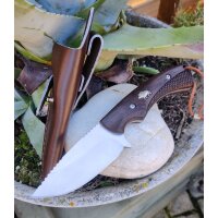 Albainox Wild Boar Jagdmesser 3Cr13MoV Wengenholz...