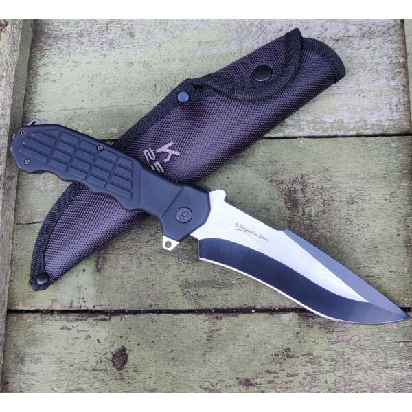 K25 Predator II 7Cr17MoV Alu-Gummigriff Nylonscheide