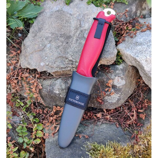 Victorinox Venture Red Outdoormesser rot Outdoor Bushcraft mit Scheide