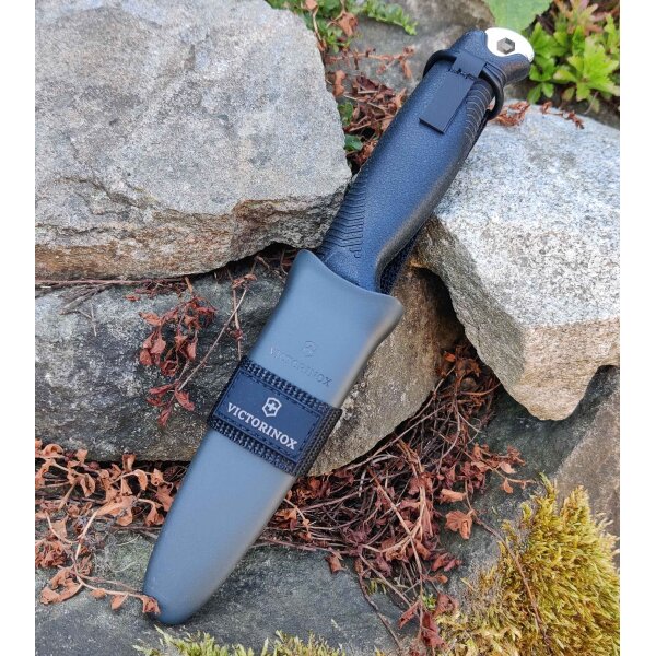 Victorinox Venture Black Outdoormesser Outdoor Bushcraft mit Scheide