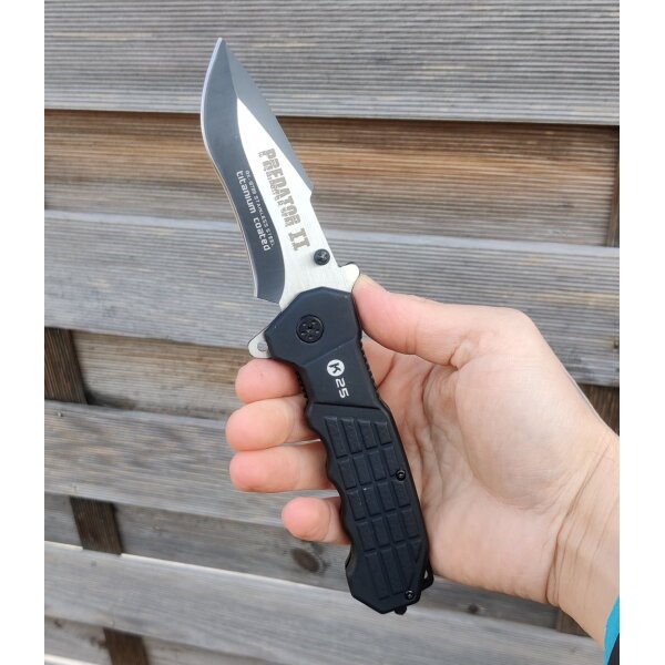 K25 Predator II Linerlock Messer Taschenmesser