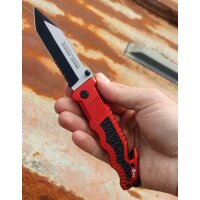 K25 Red Safety Tanto Rettungsmesser
