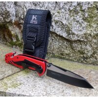 K25 Red Safety G10 Rettungsmesser