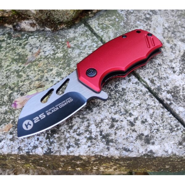 K25  RED Mini Taschenmesser