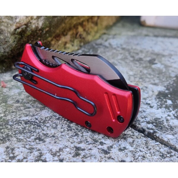 K25  RED Mini Taschenmesser