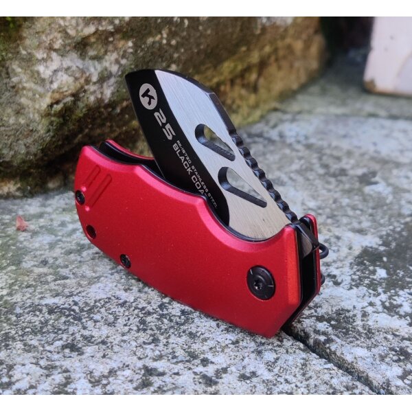 K25  RED Mini Taschenmesser