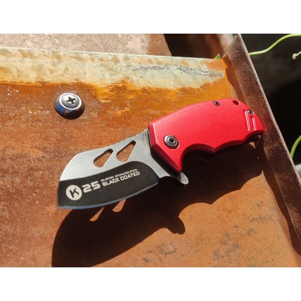 K25  RED Mini Taschenmesser