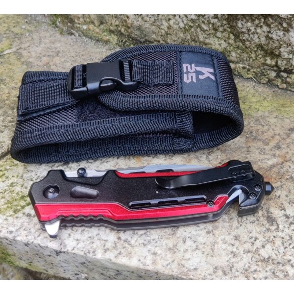 K25 Widget Rescue Serrated Rettungsmesser Messer Rettung Emergency