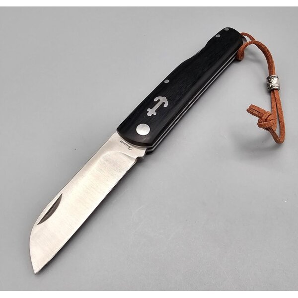 Albainox Sailor Pocket Black Backlock Taschenmesser 3Cr13 Stahl