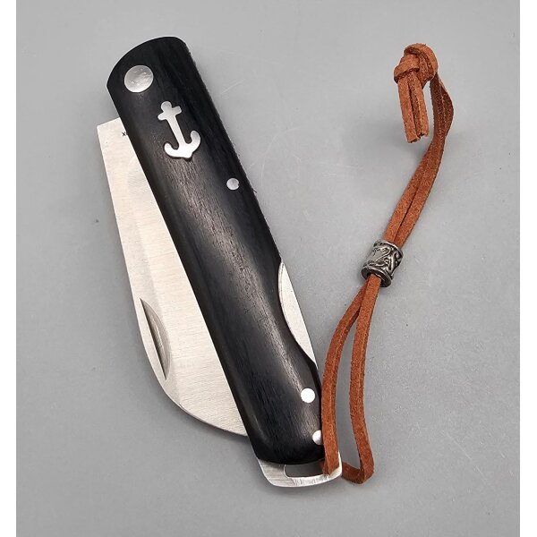 Albainox Sailor Pocket Black Backlock Taschenmesser 3Cr13 Stahl