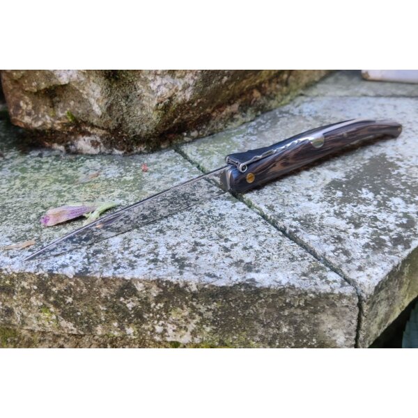 Albainox Navaja Striped Wengue Stiletto Taschenmesser Medium
