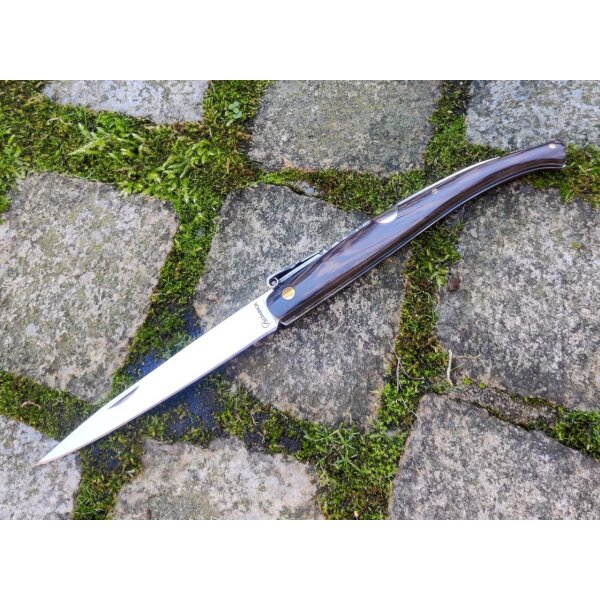Albainox Navaja Striped Wengue Stiletto Taschenmesser Medium