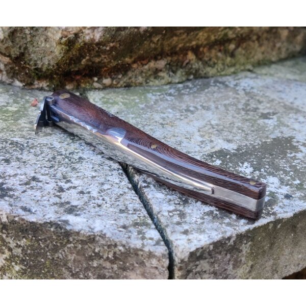 Albainox Navaja Striped Wengue Stiletto Taschenmesser Medium