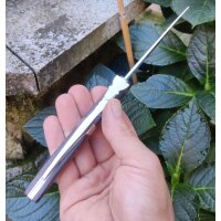Albainox Navaja Striped Wengue Stiletto Taschenmesser Medium