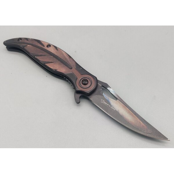 Albainox Black Feather Taschenmesser